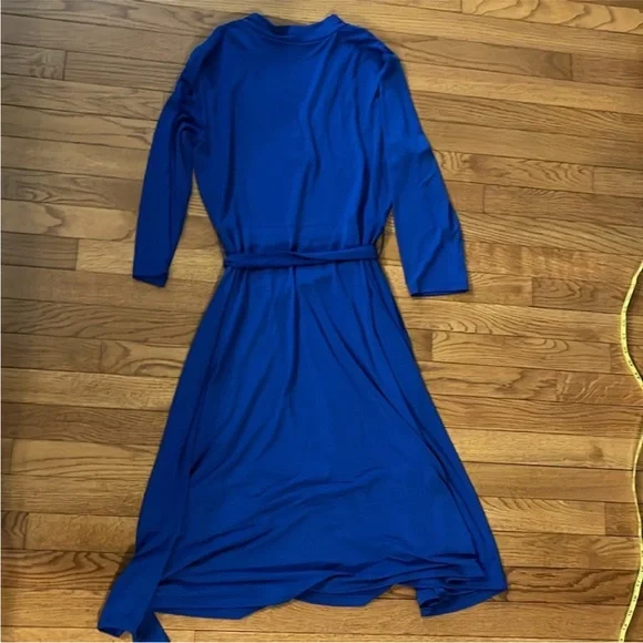 Elegant Blue Charter Club Jersey Dress - Picture 9 of 14